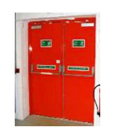 Double GI Fire Doors