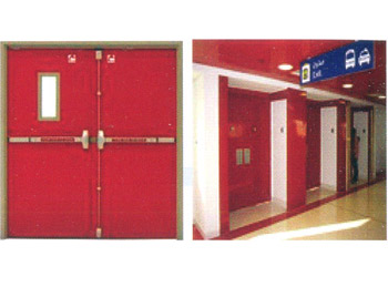 GI Double Fire Doors